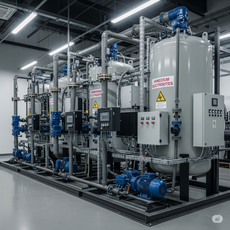 Powering Tomorrow: Why Vanadium Flow Batteries are a Game-Changer for BESS Systems